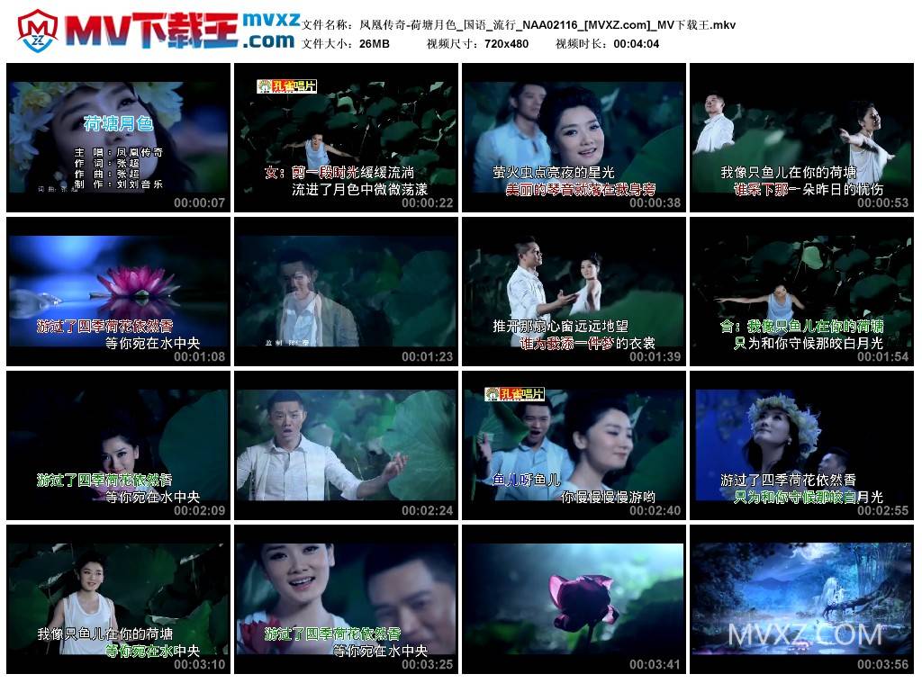 凤凰传奇-荷塘月色_国语_流行_NAA02116